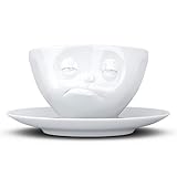 FIFTYEIGHT PRODUCTS / Tassen / Kaffeetasse „Verpennt“ (Porzellan, 200 ml, weiß, Made in Germany)