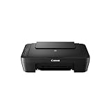 Canon PIXMA MG2555S Drucker Farbtintenstrahl Multifunktionsgerät DIN A4 (Scanner, Kopierer, USB, 4.800 x 600 dpi), schw