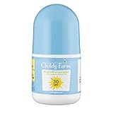 Childs Farm - Sonnenlotion für Kinder LSF 30, Roll-On Auftrag, feuchtigkeitsspendend, empfindliche Haut, 70