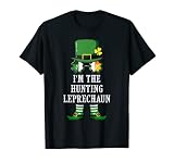 Lustiges Jagdkostüm, St. Patrick's Day Geschenke T-S