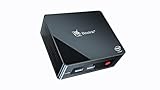 Beelink Mini PC Intel Prozessor J4125 (bis zu 2,7 GHz) Windows 10, 8G LPDDR4/128G SSD Mini Computer,4K UHD,2,4G/5G Dual WiFi,BT4.0,Dual HDMI Ports,Gigabit Ethernet,Mini Desktop Comp