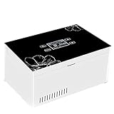 YEITH Insulin Kühlbox, Kühlschrank Kühltasche Thermostat, Auto KüHlschrank 0-18 ℃, Kleine Medizinische Medizinbox, Kühlcontainer für Medikamente,2Battery