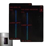 Ruluti Propan Butan Brennstoffgasbehälter Pegelanzeige Magnetanzeige Caravan Flasche Temperatur Messstift -10-120 Dreeg