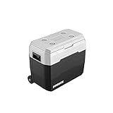 Litionite Blizzard 50L Tragbare elektrische Kühlschrank/Gefrierschrank 12V/24V/220V - Integrierter Kompressor - Temperatur 10°C bis -20°C - Reisekompakt mit Rädern für Auto/LKW/Boot/Essen/Getränk
