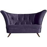 Max Winzer Sofa 2-Sitzer Don Samtvelours Purp