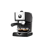 MJYDQ Kaffeemaschine mit großer Kapazität halbautomatischer Haushalts-Mini-Schaum für kleine Dampfmilch, geeignet für F