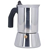 Moka Pot, ergonomische kompakte Kaffeekanne für Zuhause für Café für Küche für Familie für Milchtee Shop für F