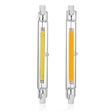 Halogen Strahler Leuchtmittel 3 Stück Dimmbare R7S Cob Led-Lampe 118 Mm J118 78 Mm J78 15 W 30 W 40 W Foodlight Glasröhre Glühbirne Kalt/Nautral/Warmweiß Mais-Warmweiß_118Mm 40W Dimmbar_J