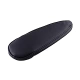 WANZAI Show Show Store 1Pair Auto PU-Leder Vordersitz Armlehnenabdeckungen Protector Fit Für Toyota Sienna 2011 2012 2013 2014 2015 2016 2017 2018 Schw