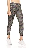 JGX Yogahose mit hoher Taille, leistungsstarker Bauchkontrolle, Laufen, Workout, Fitnessstudio, Leggings für Frauen, Faded Camo,