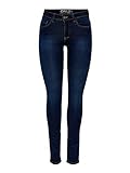 ONLY Damen Jeans Ultimate King 15077791 Dark Blue Denim S/30