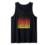 Lustiges Deutschland Hobby Sport Motiv mit Spruch Eishockey Tank Top