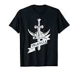 Wikinger-Schwert Walhalla Wikinger-Helm Nordisches Volk T-S