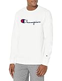 Champion Herren Heritage Langen Ärmeln T-Shirt, Weiß-586679, 3X-Groß