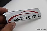 B291 Limited Edition Emblem Badge auto aufkleber 3D Abzeichen car Sticker C