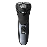 Philips S3133/51 Series 3000 Rasierapparat, integrierter Trimmer Schwarz/Hellb