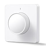 Pmandgk ZigBee Tuya Wifi Rotierendes Dimmer Licht Schalter Rotierendes Dimmen Panel Wand Schalter Funktioniert mit Alexa H