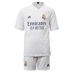 Adidas Real Madrid Saison 2020/21 Komplettset für Jungen, Weiß, 74 cm (Baby)