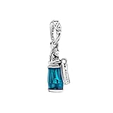 Pandora Disney Alice im Wunderland Trink Mich Charm-Anhänger Silber/Blau, aus Sterlingsilber, 799334C01