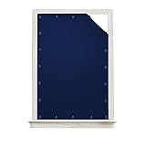 ZGDDPZA Verdunkelungs Saugnapf Vorhang FüR Schlafzimmer Büro Dachfenster, Tragbare Temporäre Reise Schatten Mit Saugnäpfen Für Auto Befestigt (Color : Blue, Size : 38x39in/97x100cm)