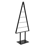 Tannenbaum Metall künstlich Weihnachtsbaum Edel Anthrazit Matt 98cm (Anthrazit Pearl)