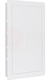 MKK Revisionsklappe Wartungstür 300 x 400 mm ASA Kunststoff Inspektionstür Revisionstür Fliesentür in vielen Größen Trockenbau Tür Revision Wartung Inspektionsklappe Wartungsklapp