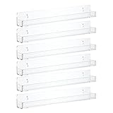 Nagellack Regal Wandregal, Nagellack Organizer Ständer, Nagellack Display Aufbewahrung Regal, Nagellack Regal Acryl, Nagellackständer, Lippenstift Halterung Wand, Lippenstifthalter, 6 S