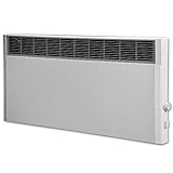 Elektroheizung, Heizkörper, Speicherheizung/Schamottespeicher mit integrierten Thermostat und Wandhalterung - 2400 Watt - Maße: (BxHxT): 90,0cm x 44,5cm x 8,5