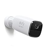 eufy Security SoloCam E40, Sicherheitskamera für Draußen, WLAN, kabellos, Personenerkennung KI, Beidseitige Audiofunktion, Alexa/Google Assistant, 2K-Auflösung, 90 dB Alarm, wetterfest, gebü