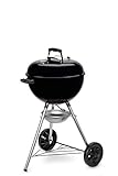 Weber 13101004 Holzkohlegrill Original Kettle E-4710, 47 cm, schw