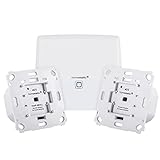 Homematic IP Set mit Smart Home Zentrale CCU3 und 2X Rollladenaktor für Mark