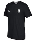 adidas Cristiano Ronaldo Juventus F.C. Men's Black Name and Number T-Shirt X-Larg