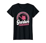 Damen Garten Prinzessin Gießkanne Hobbygärtner Gartenbau T-S