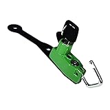 Motorrad Diebstahlsicherung Helmschloss Motorrad Helmschloss Kit Aluminiumlegierung Passend Für MT-07 2014-2019 FZ-07 2014-2017 FJ-07 2014-2016 (Farbe : C)