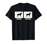 Online - Offline Hundebesitzer Haustier Leine T-S