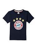 FC Bayern München Kinder T-Shirt Logo Navy Kleinkinder, 98