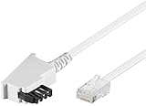 getyd® 15m TAE RJ45 DSL VDSL Internet Kabel - weiß - für Fritz Box/Speedport WLAN Voip Router IP Anschlußkab