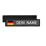 Copytec Deutschland Namenschild Patch mit Namen Bundeswehr Polizei Feuerwehr #24346