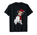 Lustiges Jack Russell Terrier Weihnachten Jack Russell Hunde T-S