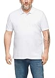 s.Oliver Big Size Herren Poloshirt aus Baumwolle White 4XL