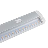 SEBSON LED Lichtleiste warmweiß 60cm, LED Leiste 11W, 850lm, LED Unterbauleuchte erweiterb