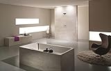 Kaldewei Badewanne Asymmetric Duo Modell 744 190 x 100 x 40 cm, alpinweiß