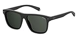 Polaroid Unisex-Erwachsene PLD 6041/S Sonnenbrille, Schwarz (Black), 56