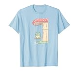 Cottagecore Aesthetic Kawaii Frosch Pilz Hut Musik Noten T-S