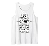 Herren Spiele Je Suis Un Paten Gamer Idee, Geschenk Geek Tank Top