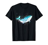 Wal Pulli Buckelwal im Universum Regenbogen Blauwal T-S