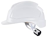 Uvex Pheos E-WR Schutzhelm - Unbelüfteter Arbeitshelm für Elektriker - Weiß Weiß