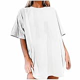 t-Shirts Damen Merry Christmas Sweater Jumper Weihnachtspullover Damen 5XL weihnachtspulli lustig Casual Kapuzenpullover mit Weihnachtsdruck Kapuzenpulli l(#220303-L21 Tunika für Damen, XXL)