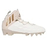 adidas Freak Lax Mid Cleat - Unisex Lacrosse 13 White/Copper M