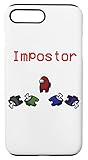 Impostor Plastik iPhone 7 Plus, 8 Plus Handyhülle Stoßfest + Silikonhülle Innen Phone Case Shockproof Silicone Cover I